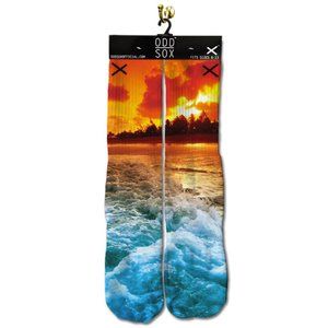Odd Sox - Tide - Gold/Blue